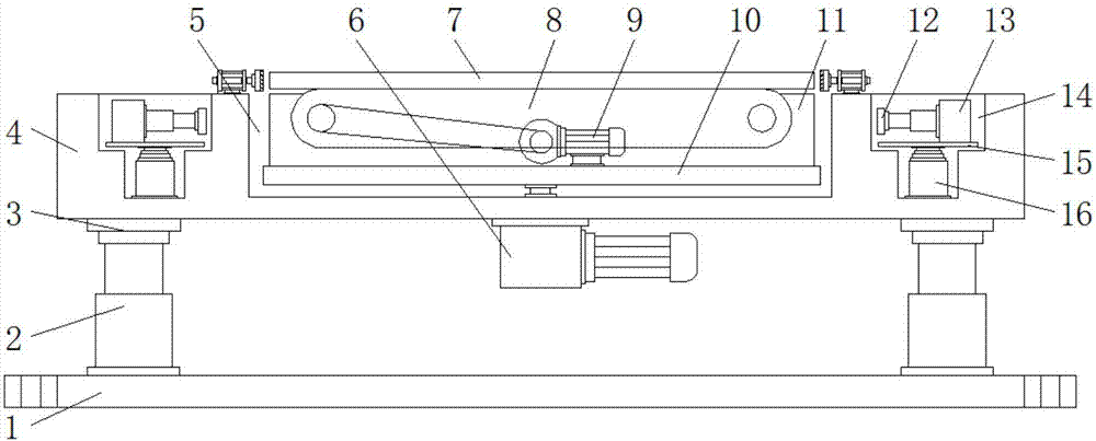 3D printer supporting platform with polishing mechanism