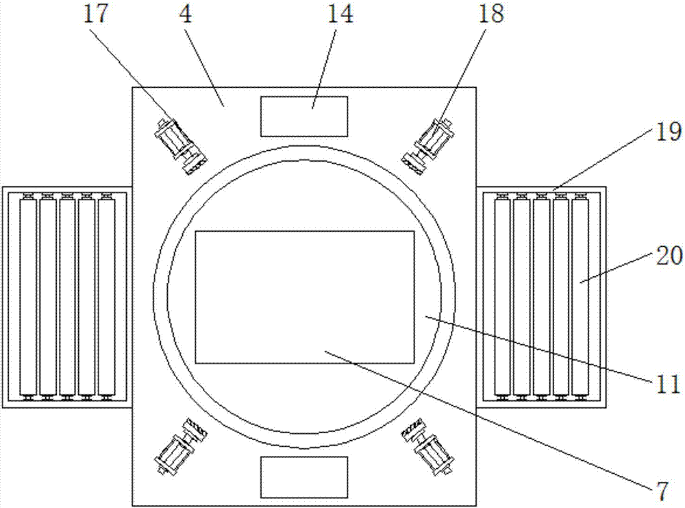 3D printer supporting platform with polishing mechanism