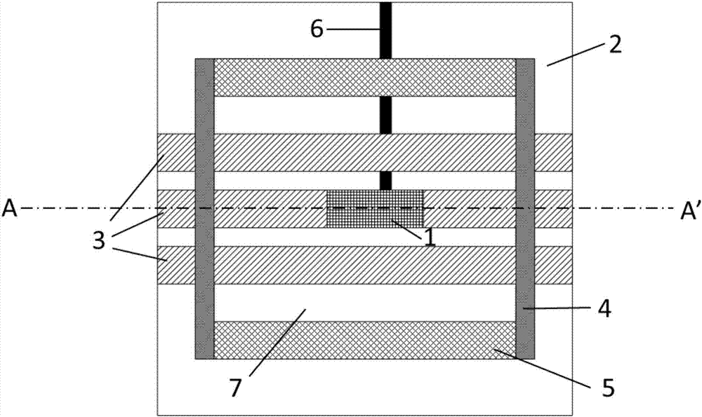 Wafer-level encapsulation structure for radio frequency micro-electro mechanical system and encapsulation method thereof