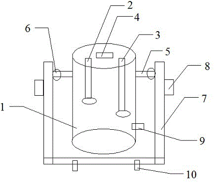 Long-life efficient stirring tank