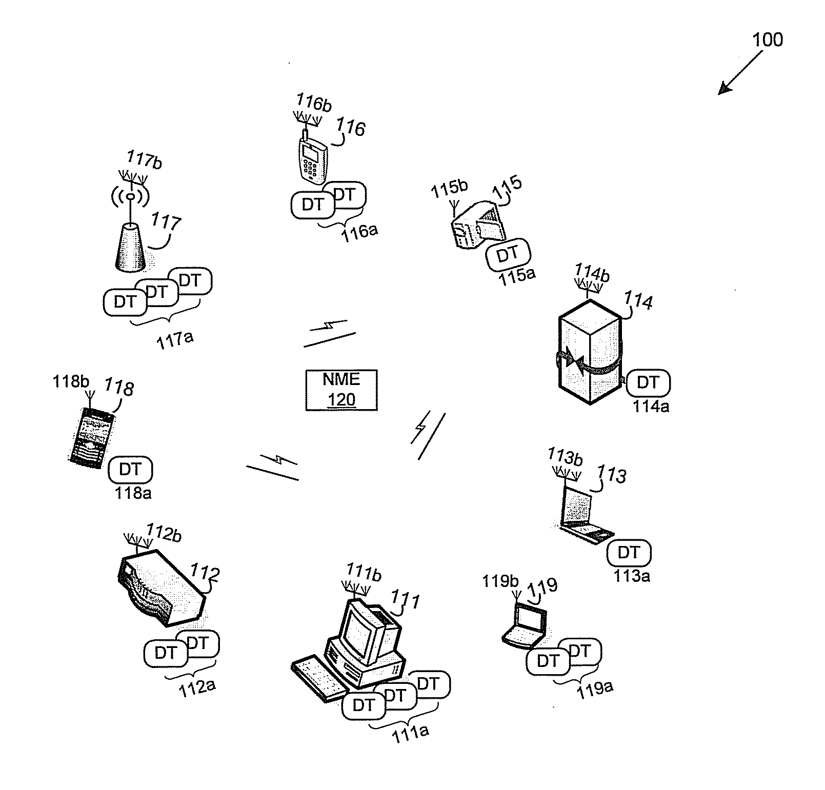 Method and system for centralized distributed transceiver management