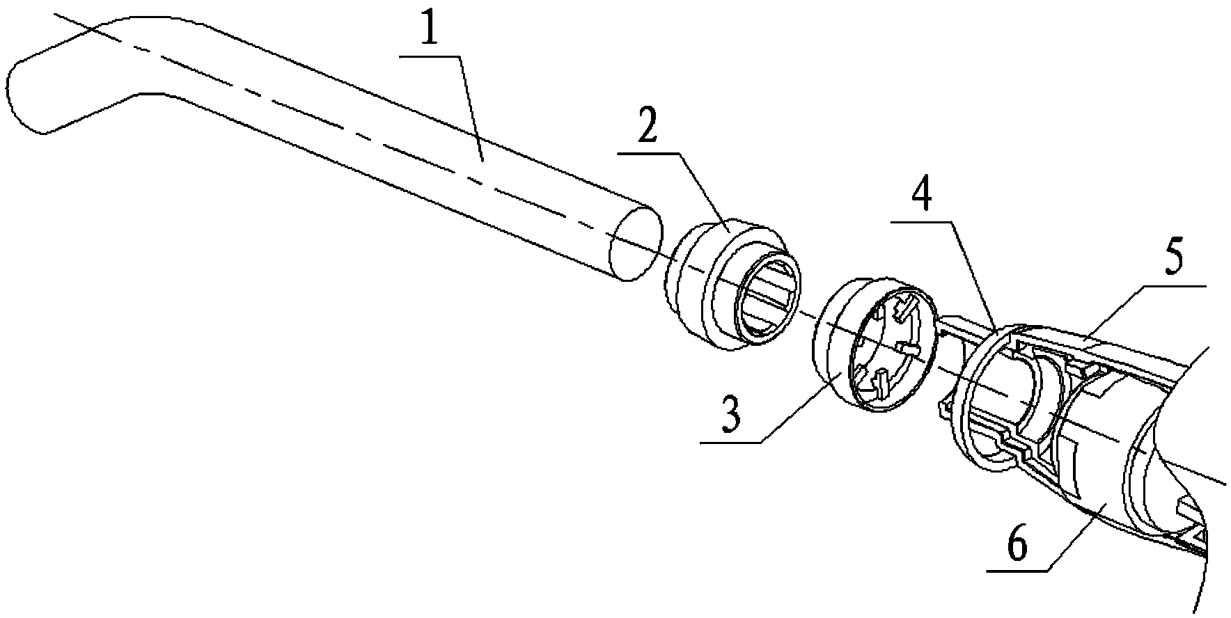 Photocuring machine with optimized structure