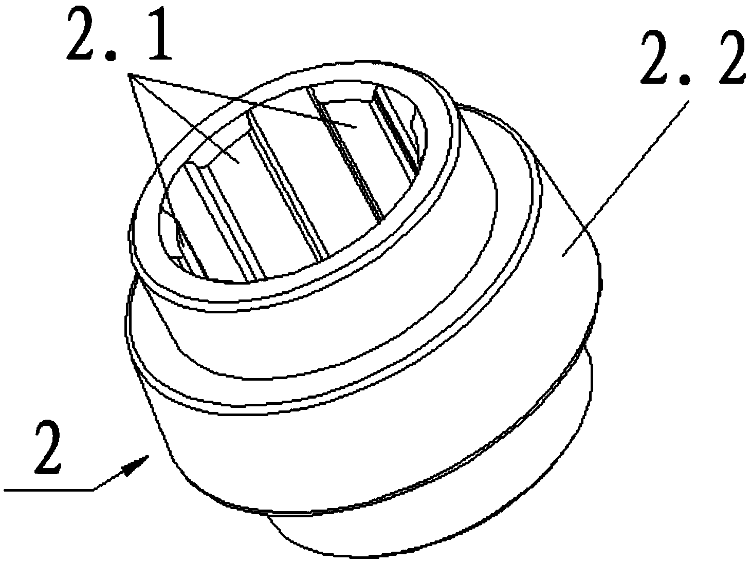 Photocuring machine with optimized structure