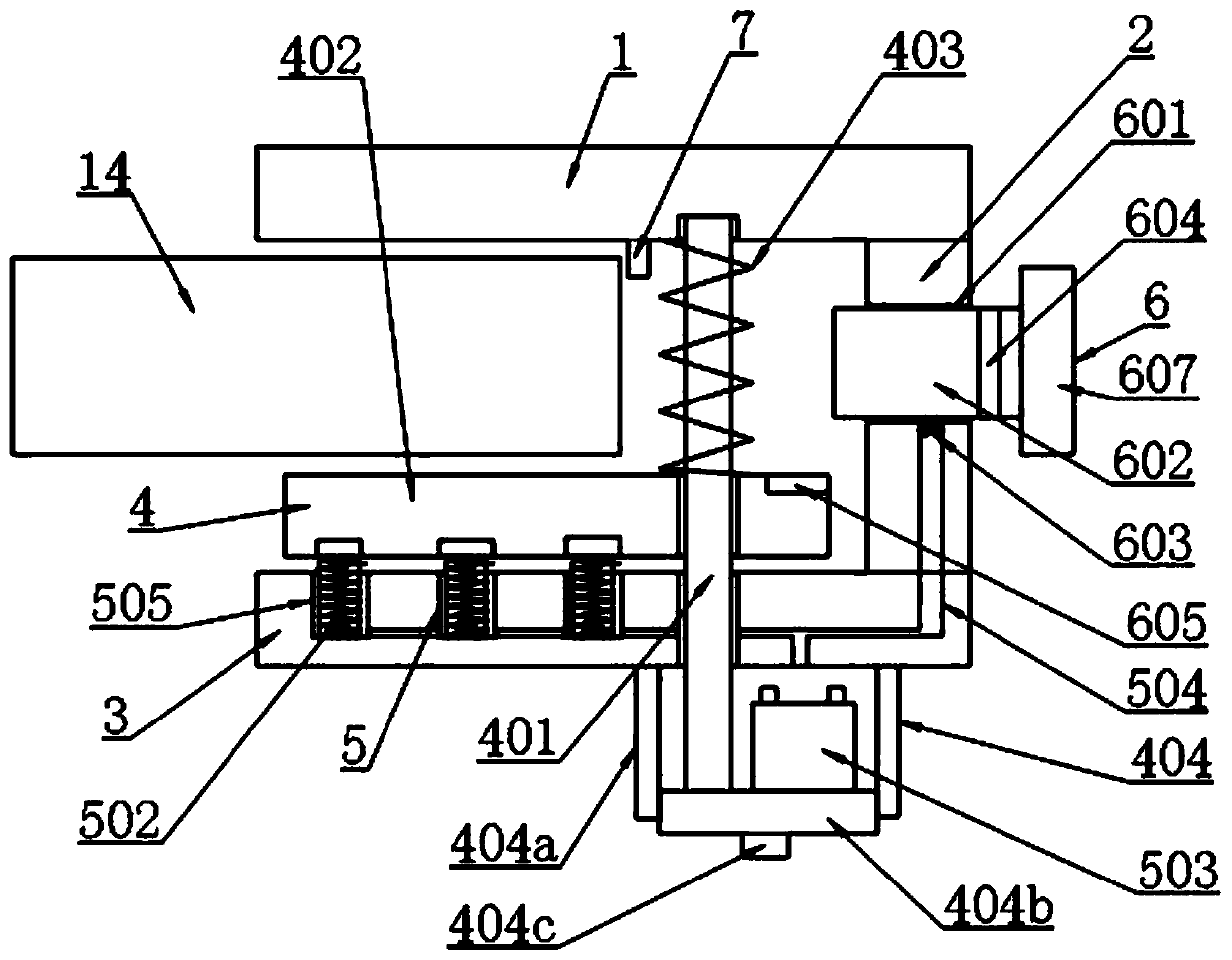 Automatic supporting arm for display