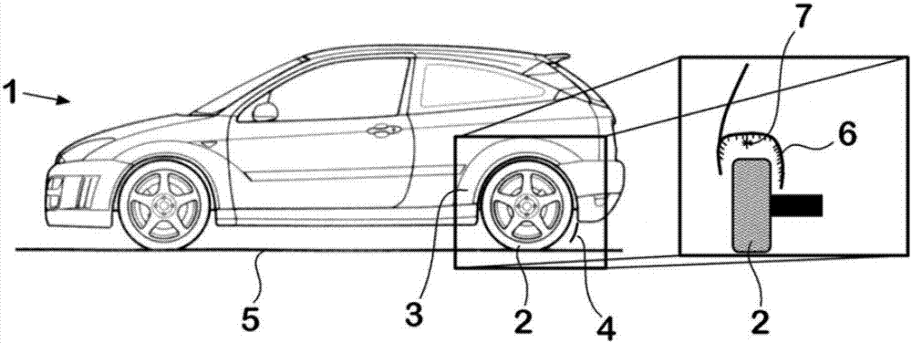 Motor vehicle with dust collector