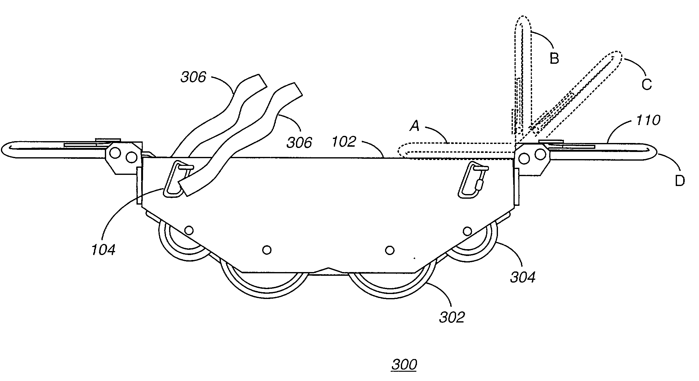 Cart for transport of personnel and material in a hazardous environment