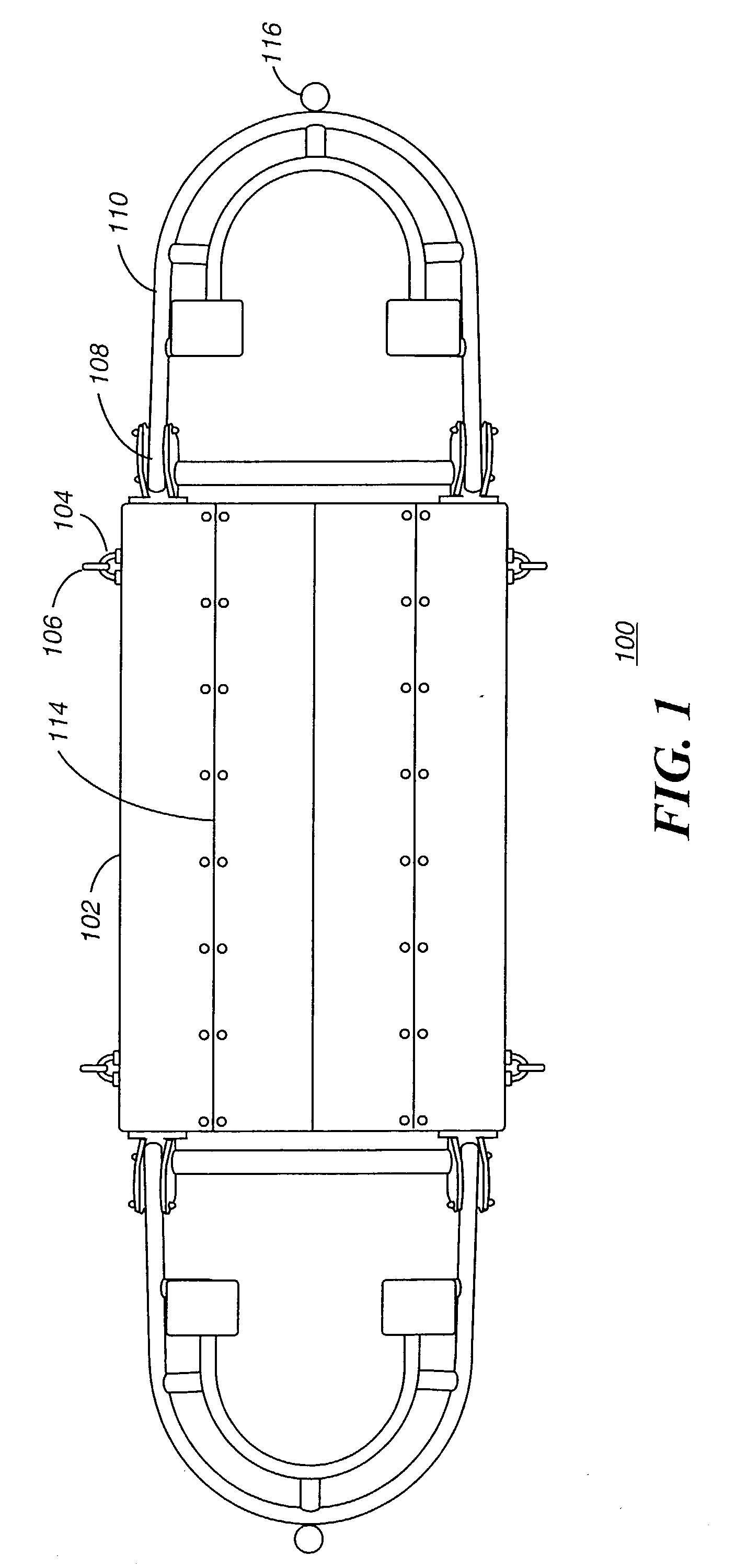 Cart for transport of personnel and material in a hazardous environment