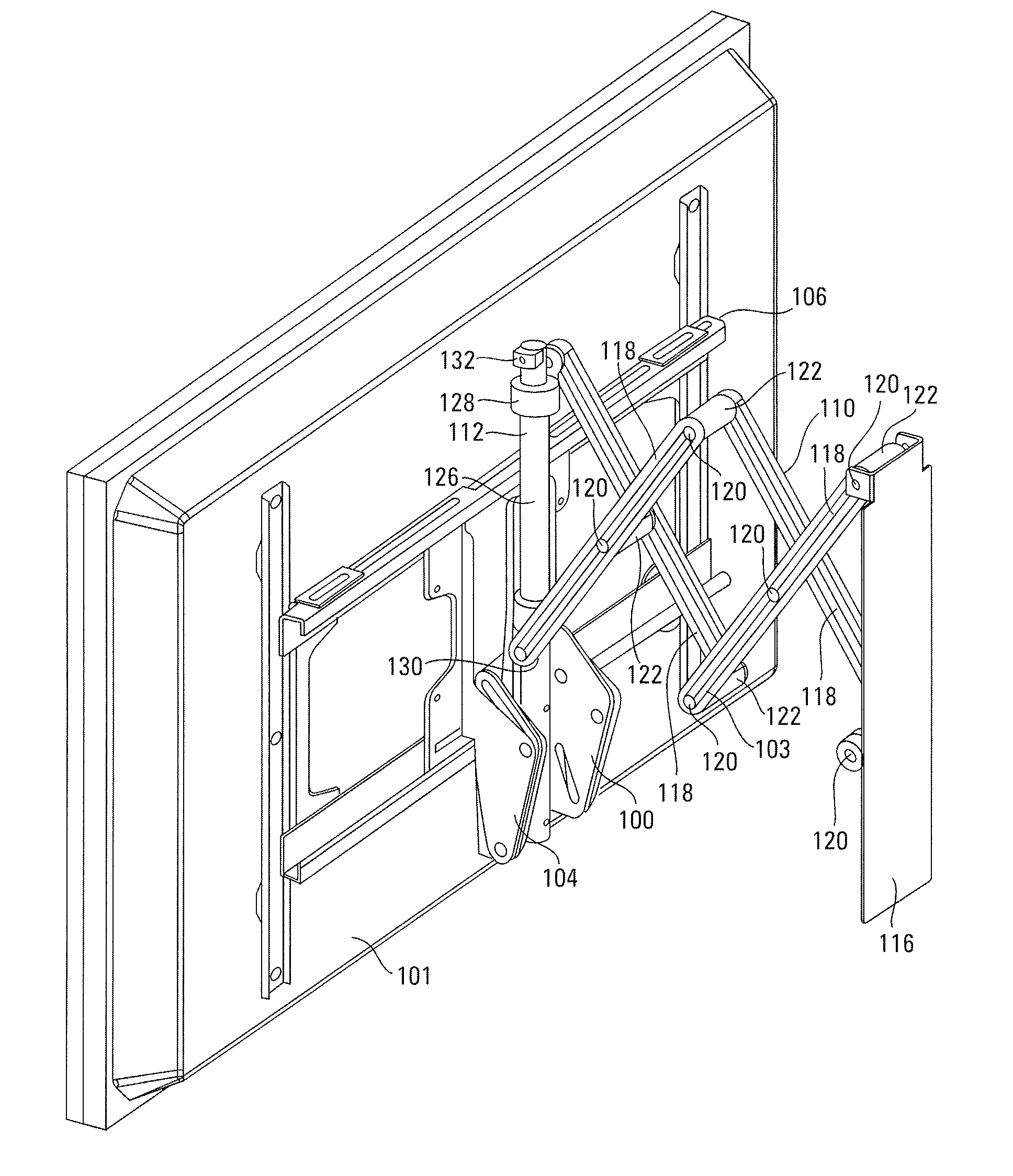 In-wall mount