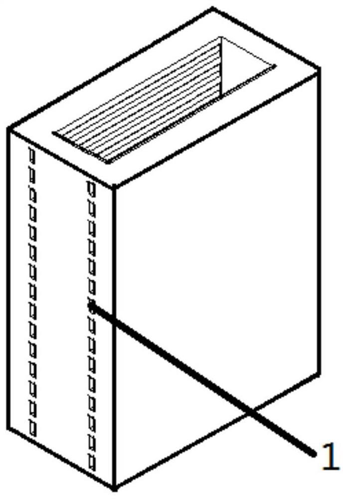 A kind of battery thermal runaway protection and its preparation method and mold