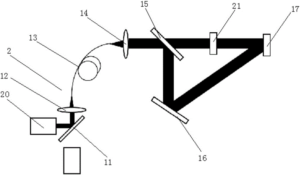 A STED super-resolution microscopic system and microscopic method for volume holographic reduction of scanning beam