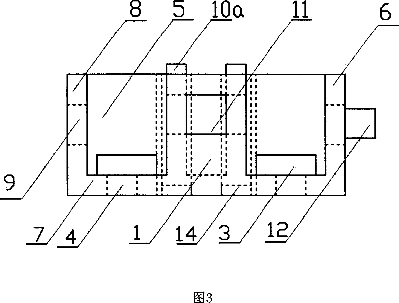 Porous habitat unit type ecological shore protection block