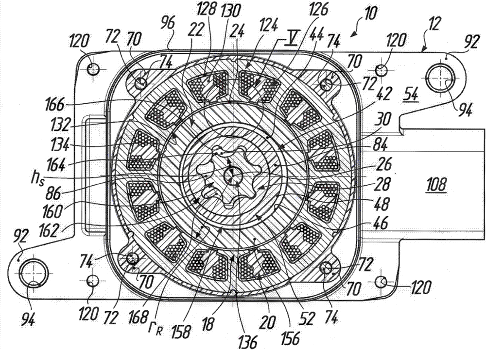 Electric-motor-driven liquid pump