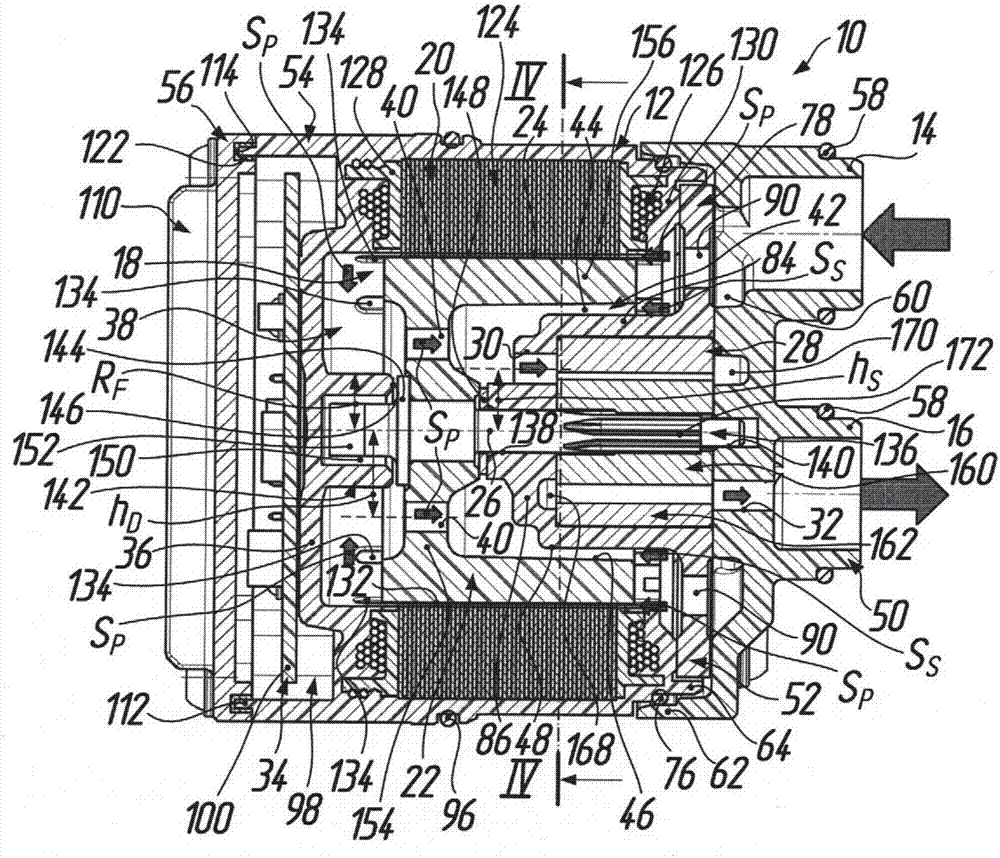 Electric-motor-driven liquid pump