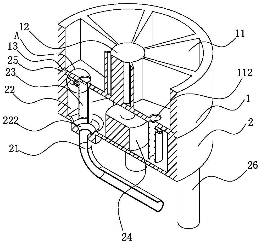 Medicine storage device for fumigation instrument