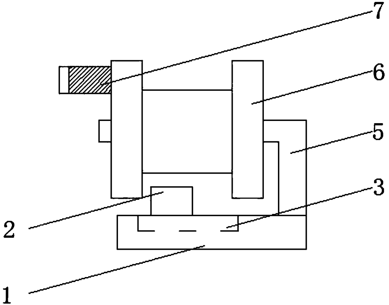 Cable anti-winding collecting device