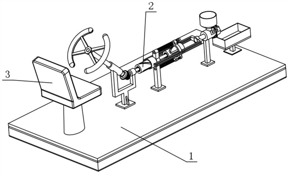 Upper limb rehabilitation training device for improving rehabilitation interest