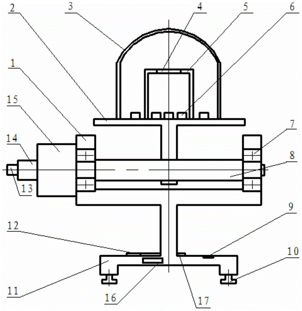 Terrestrial latitude measuring instrument