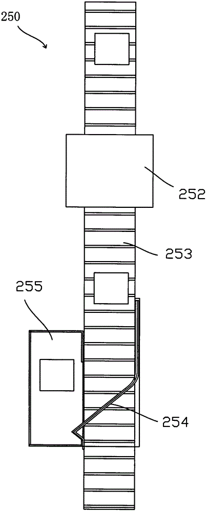 Drum brake pad forming processing production line