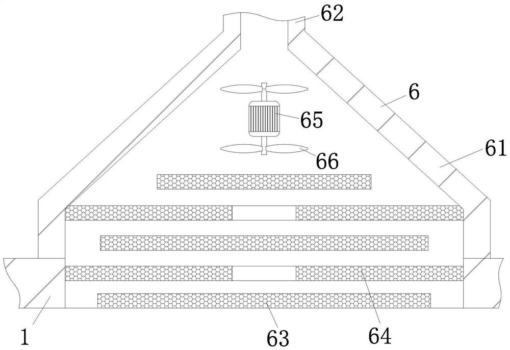 Preservative treatment device for rice noodle processing equipment