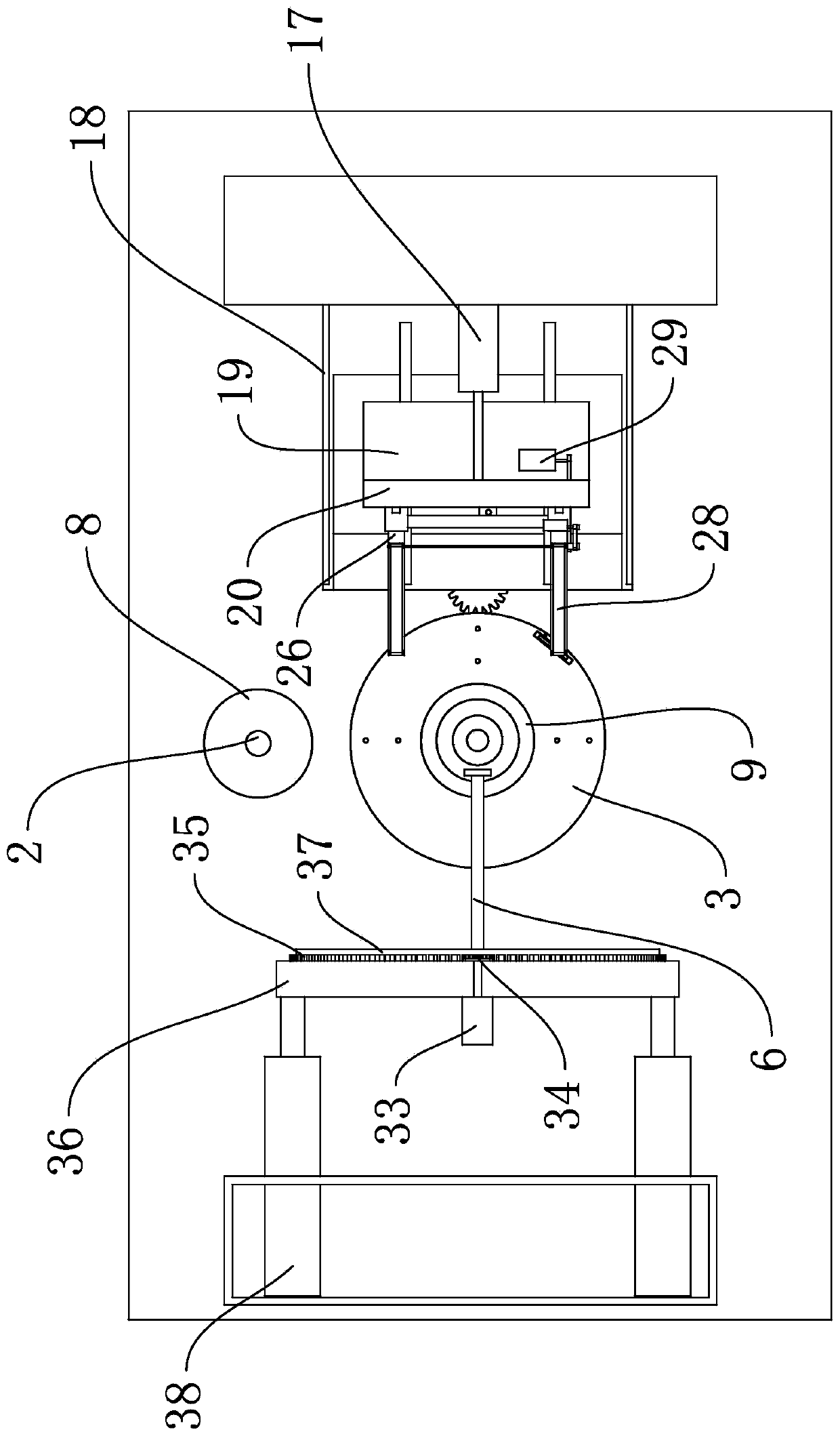 Omni-directional film coating device for carton