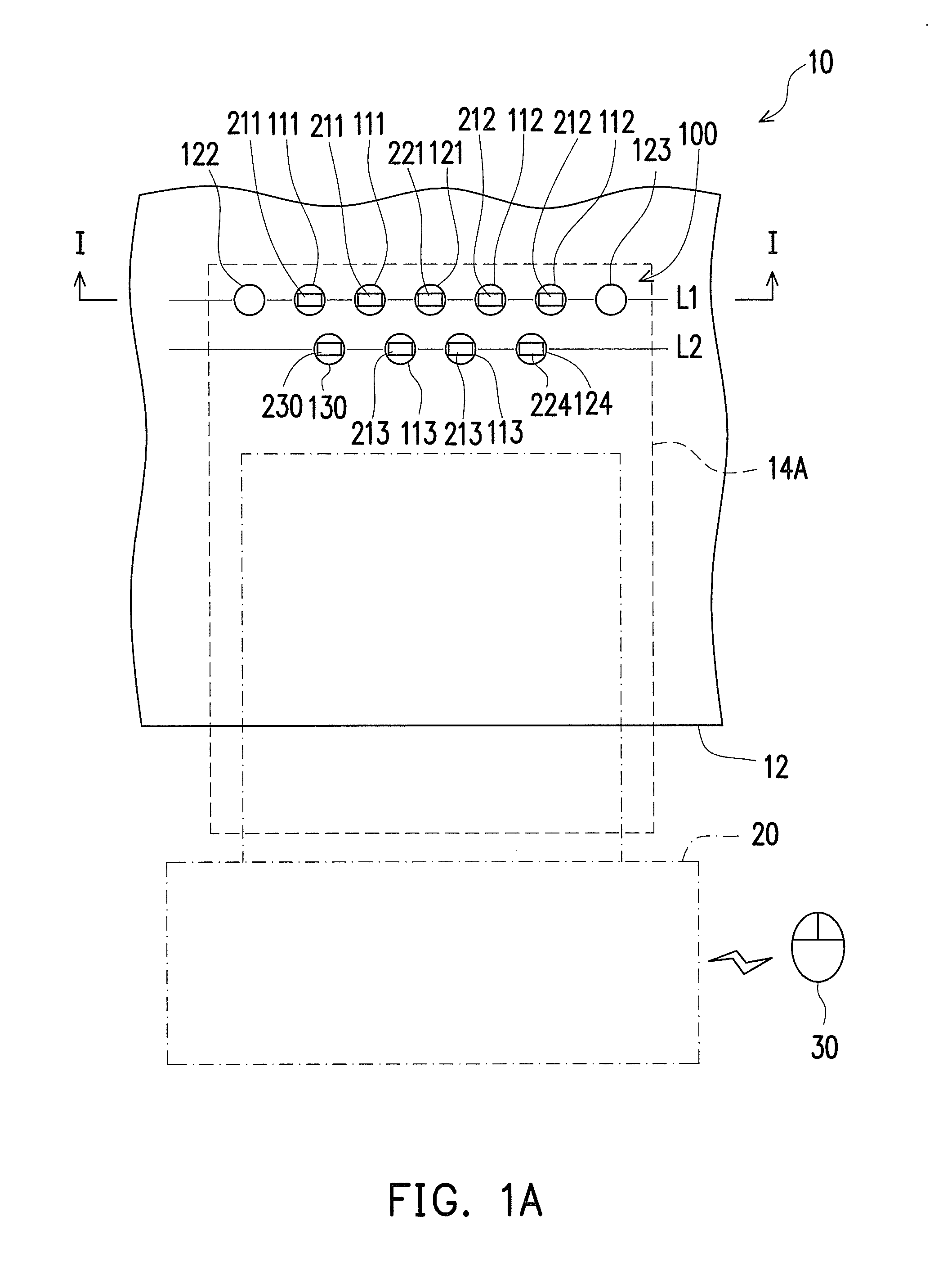 Through-hole layout structure, circuit board, and electronic assembly