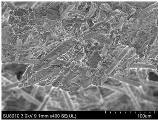 Aluminum-titanium doped silicon dioxide aerogel/fiber composite material and preparation method thereof