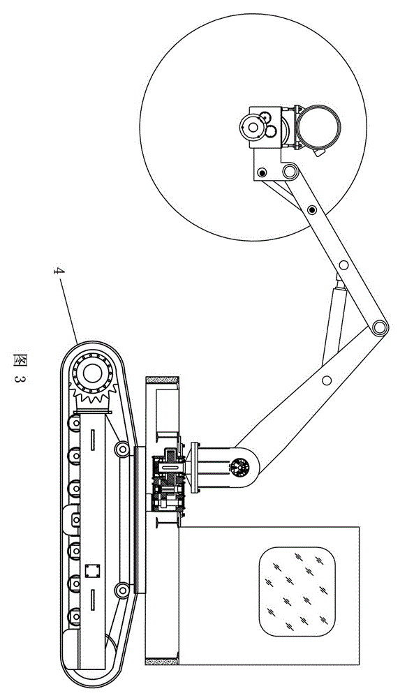 A fully automatic mobile articulated mine stone cutter