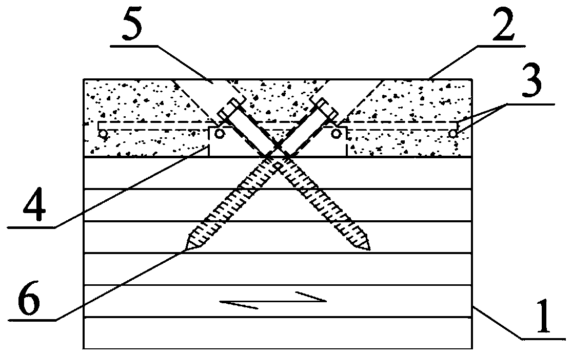 Connecting system of prefabricated assembly type wood-concrete assembly structure