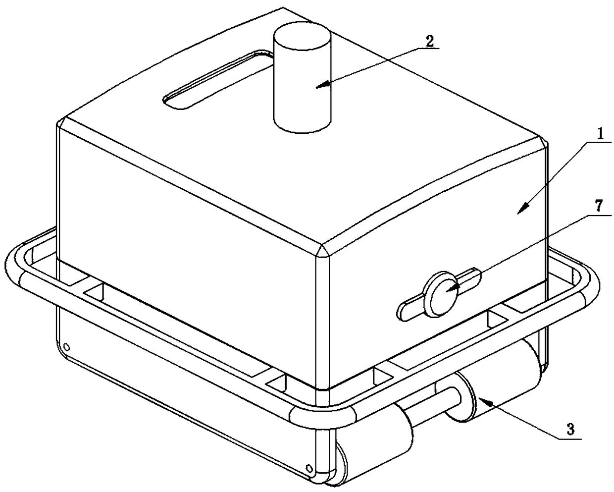 Intelligent detector and system for bottom plate of storage tank