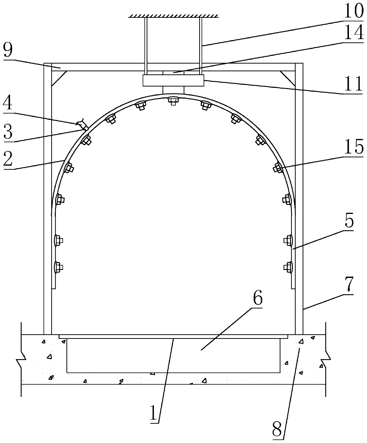 Dairy cow bath and blow-dry integrated system