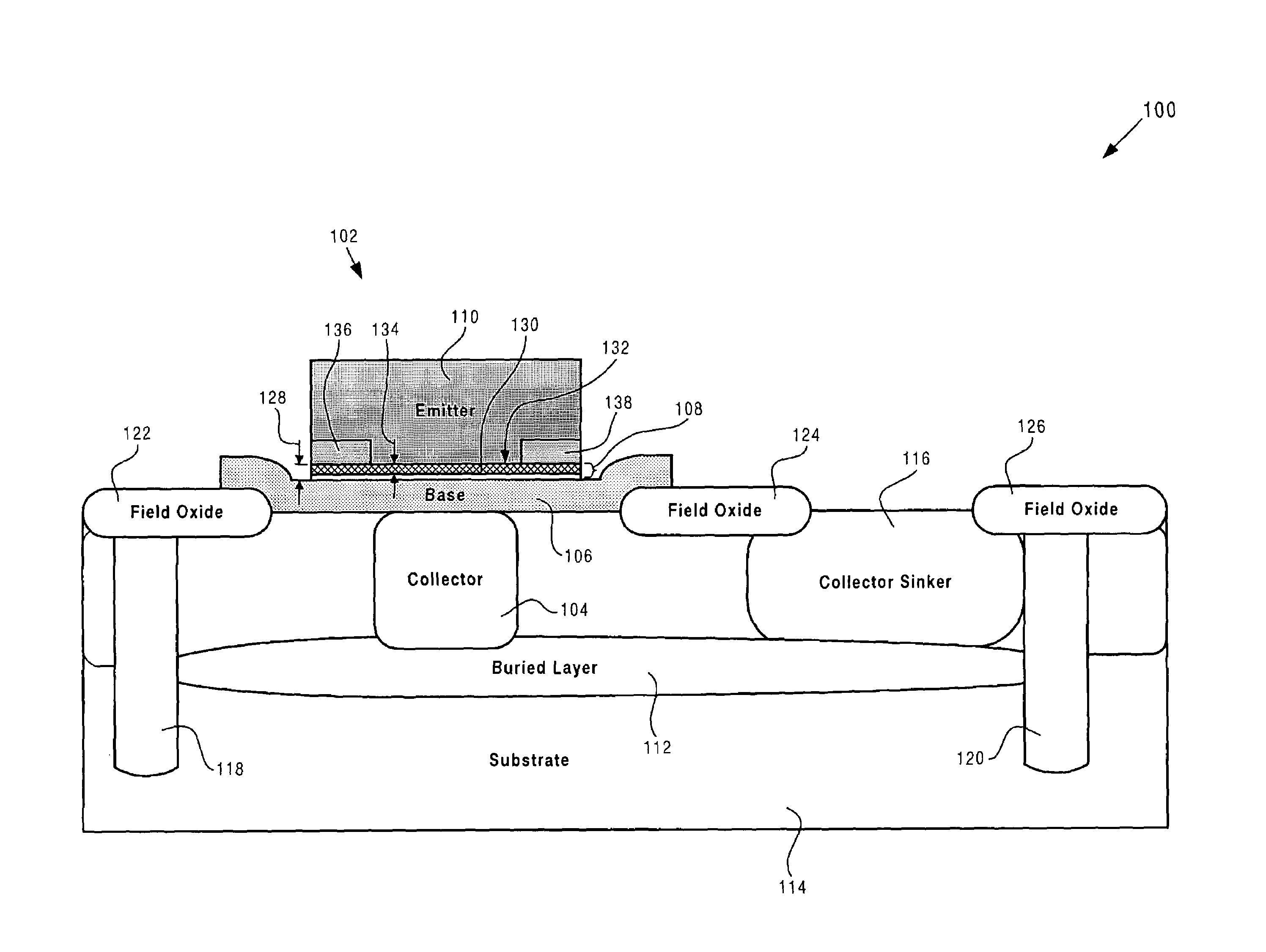 Method and structure for integration of phosphorous emitter in an NPN device in a BiCMOS process