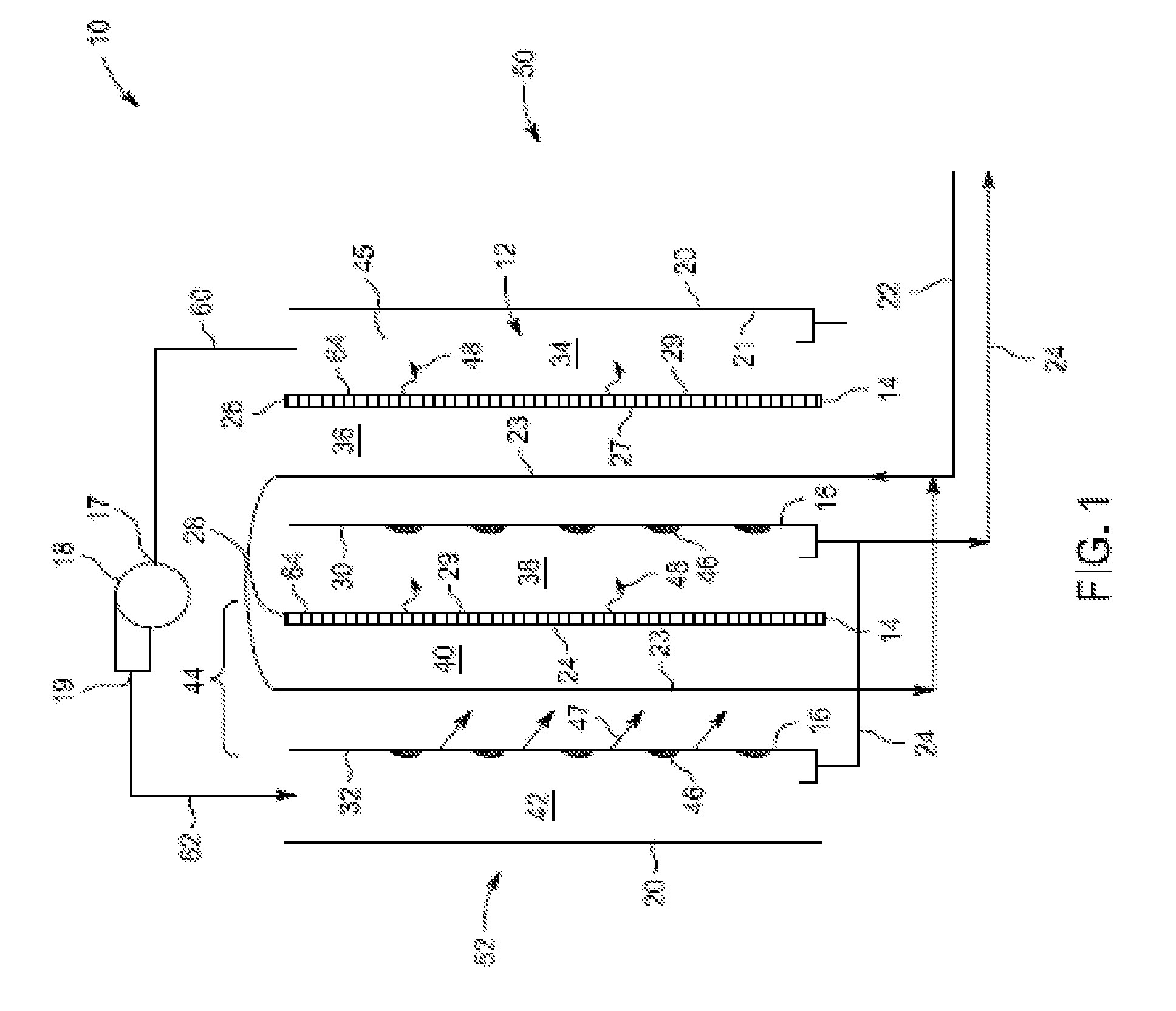 Vapor compression membrane distillation system and method