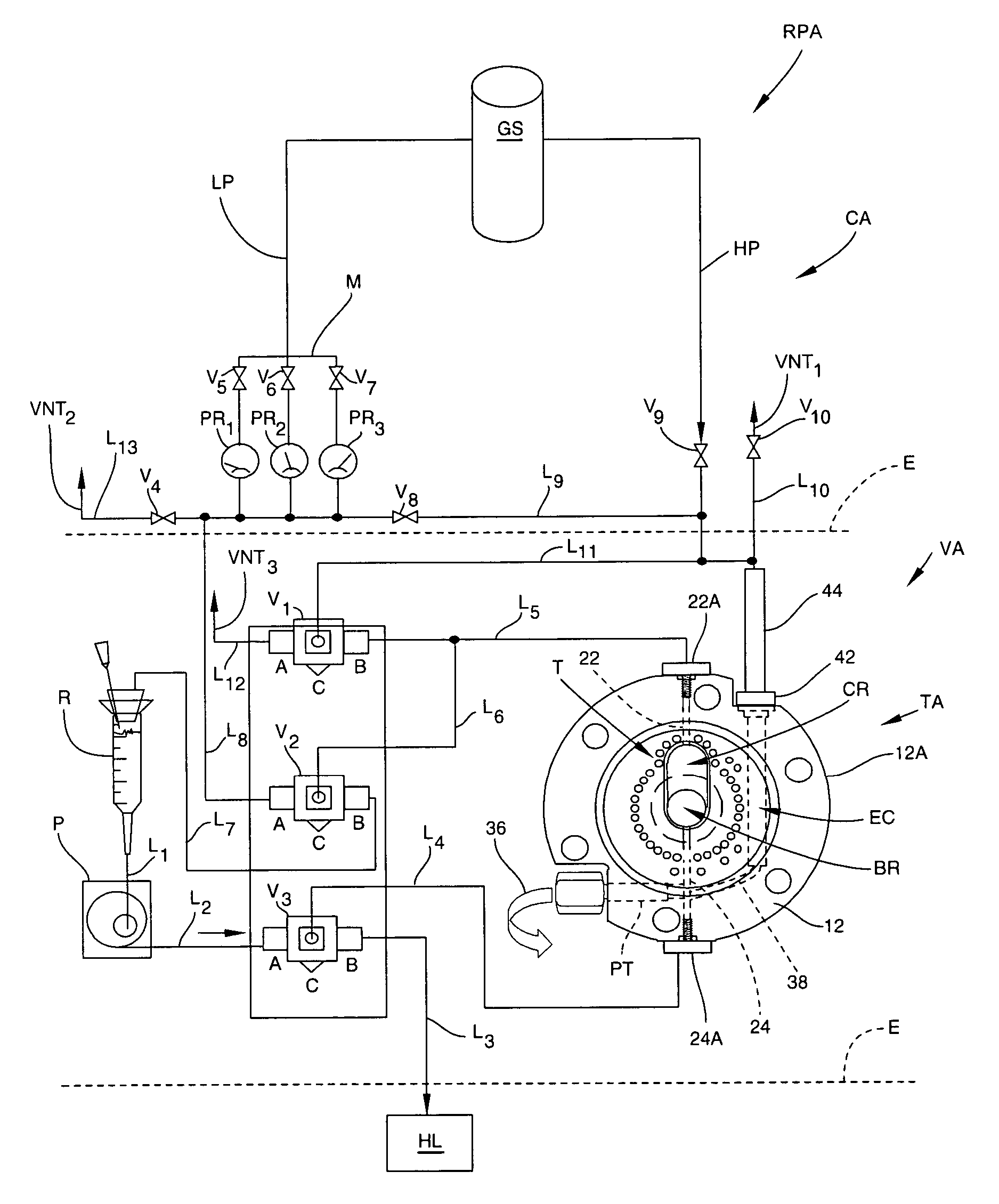 Batch target and method for producing radionuclide