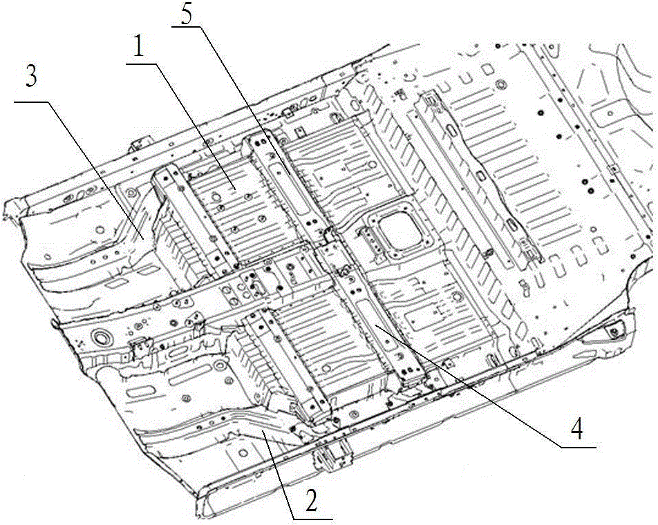 Vehicle body of electric vehicle