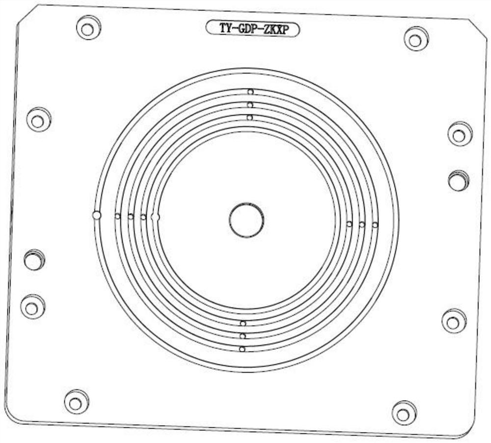 Pressure-maintaining vacuum suction cup jig for processing sheet parts in horizontal machining center