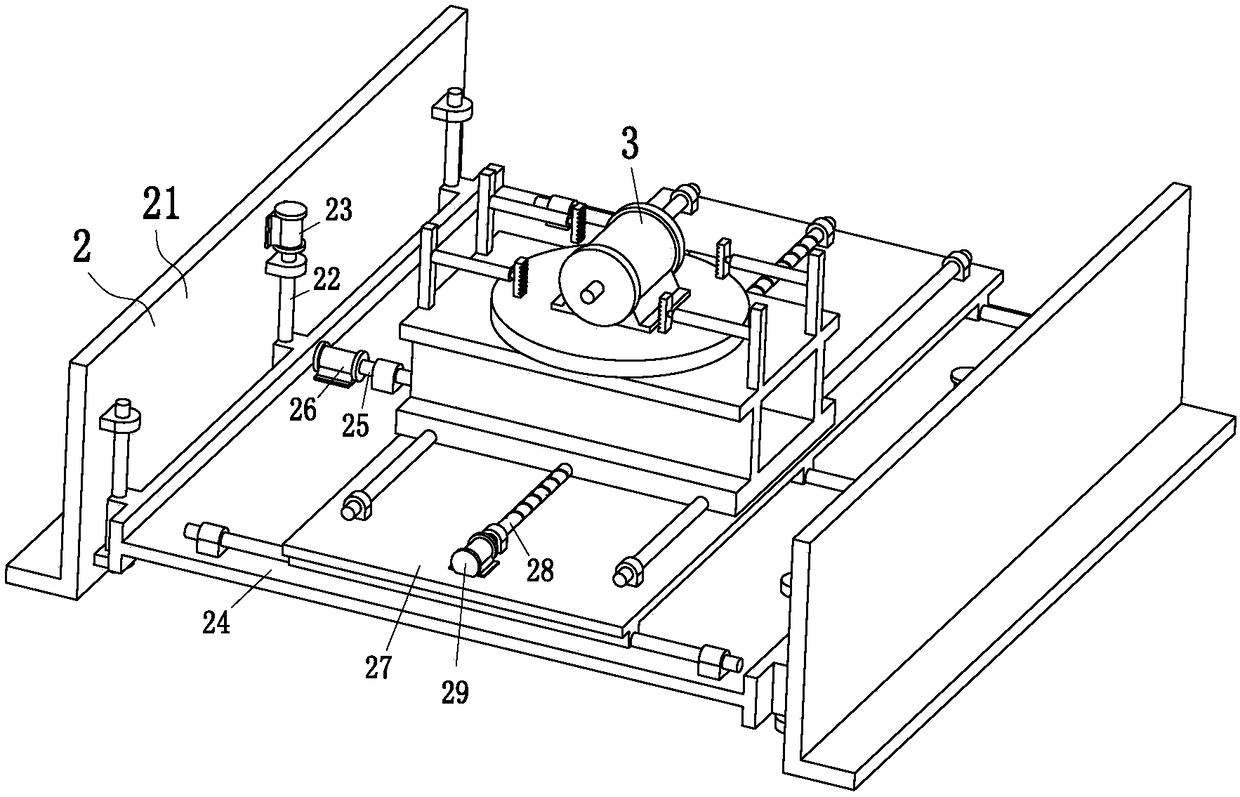 A fully automatic dismantling machine based on motor