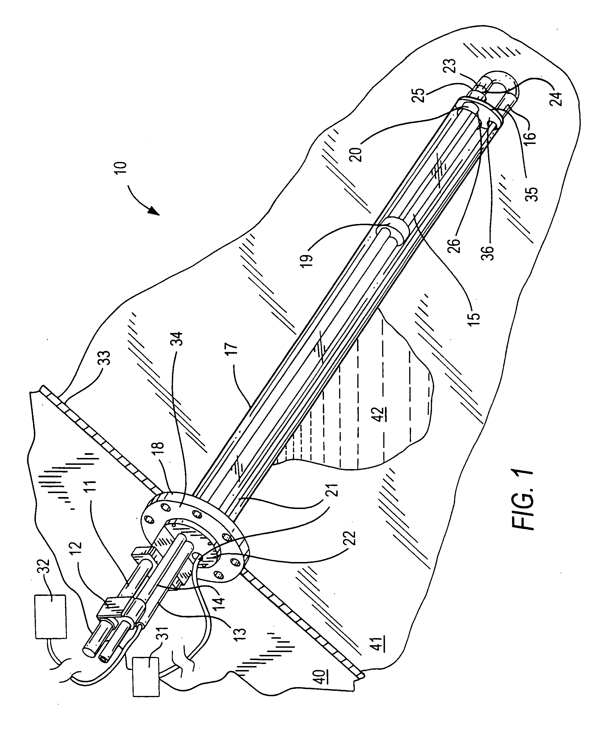 Insertion fluid inspection device