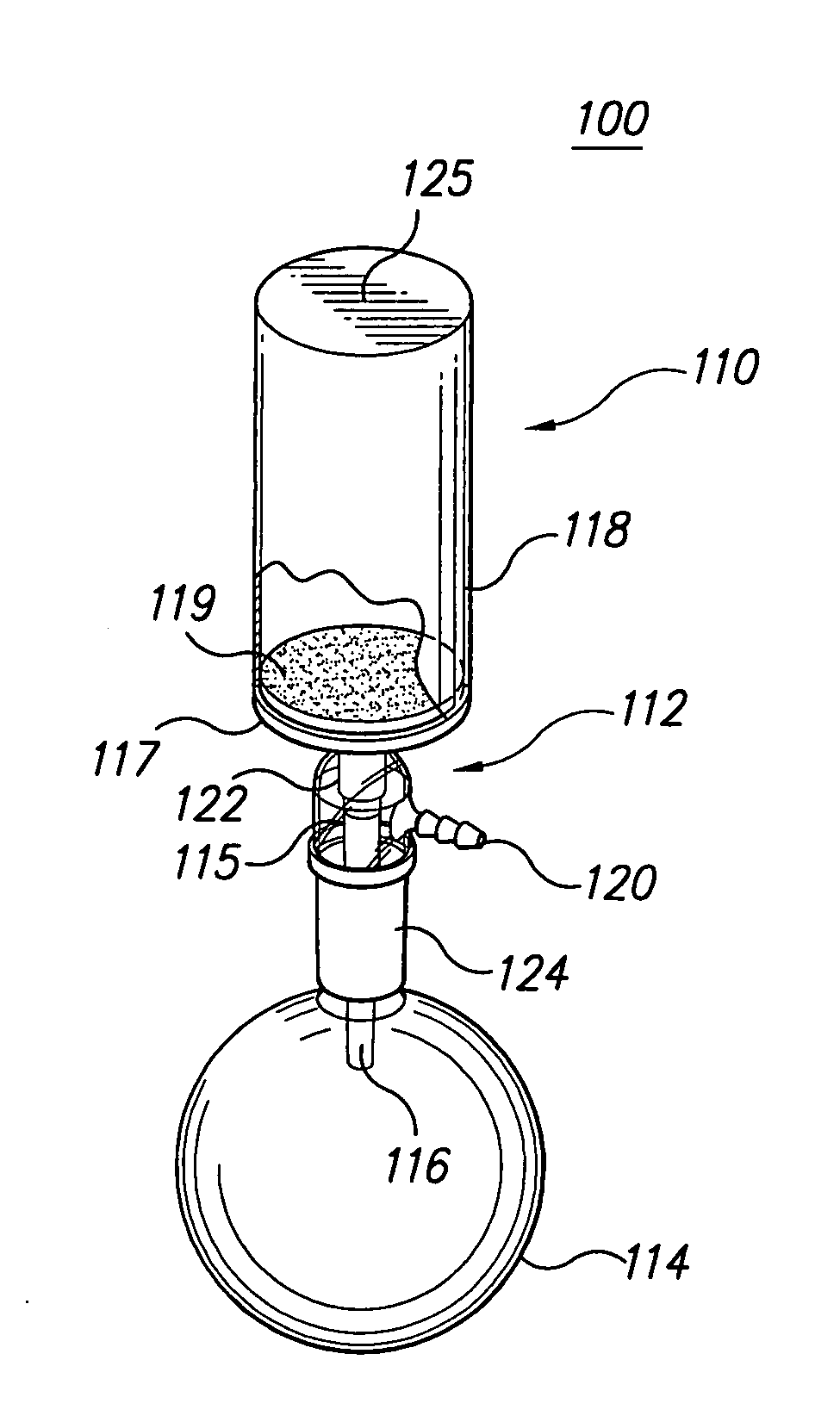 Disposable polymer-structured filtering kit