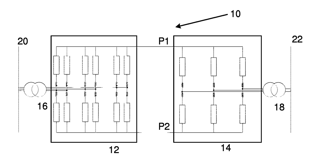 Arrangement, method and computer program product for limiting circulating currents