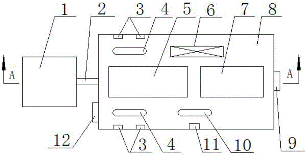 Oxidation-free brazing and heat treatment device for cemented carbide picks