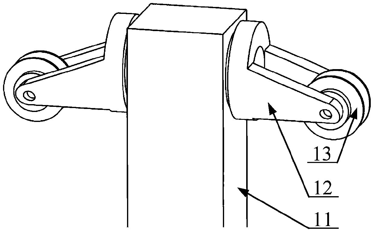 Riverway desilting mechanism based on cable driven parallel structure