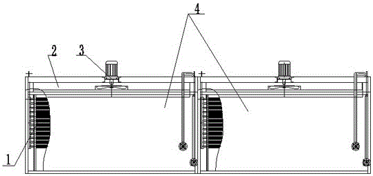 A heat collector for recovery of waste heat in the calcium carbide cooling process