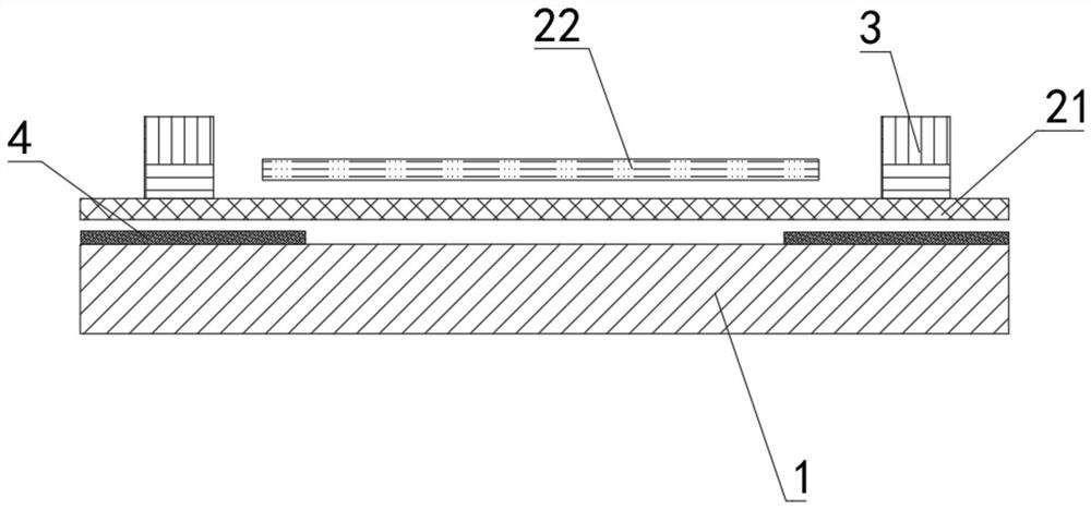 A single-piece heated glass for vehicles