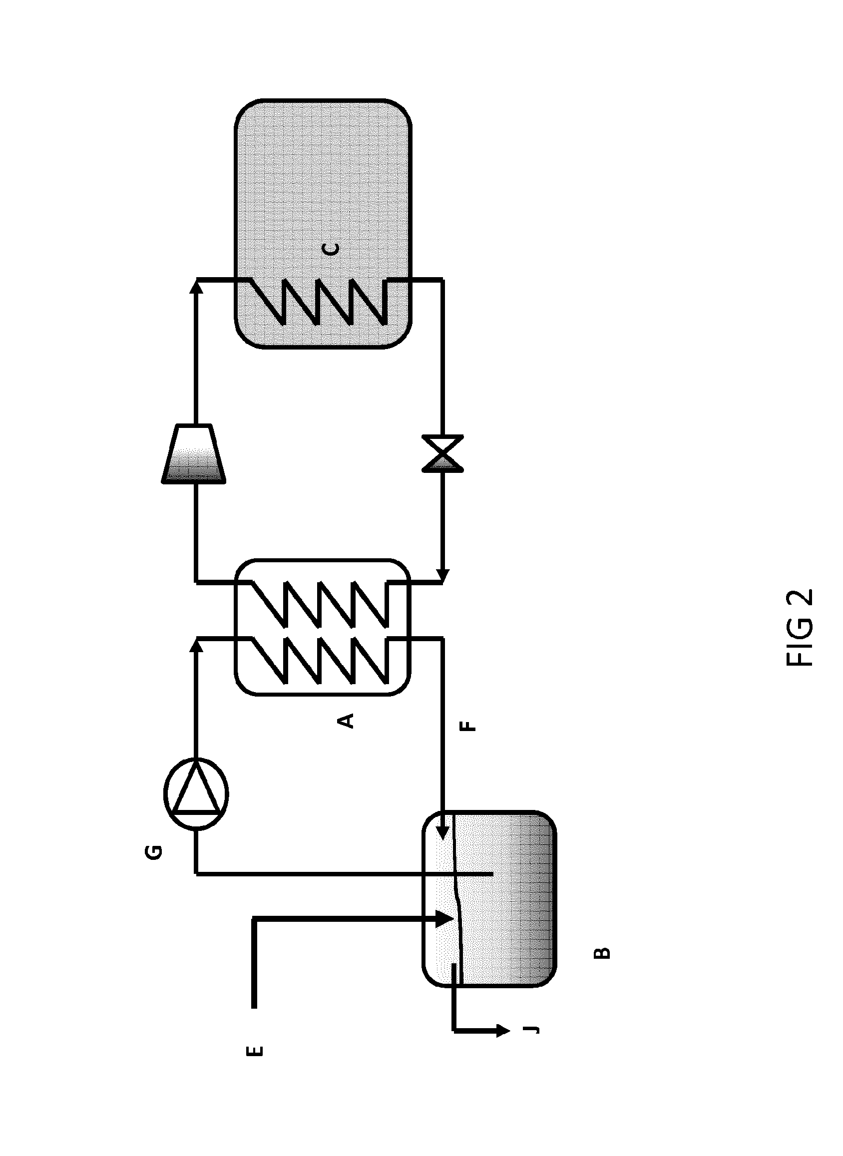 Heat pump system using latent heat