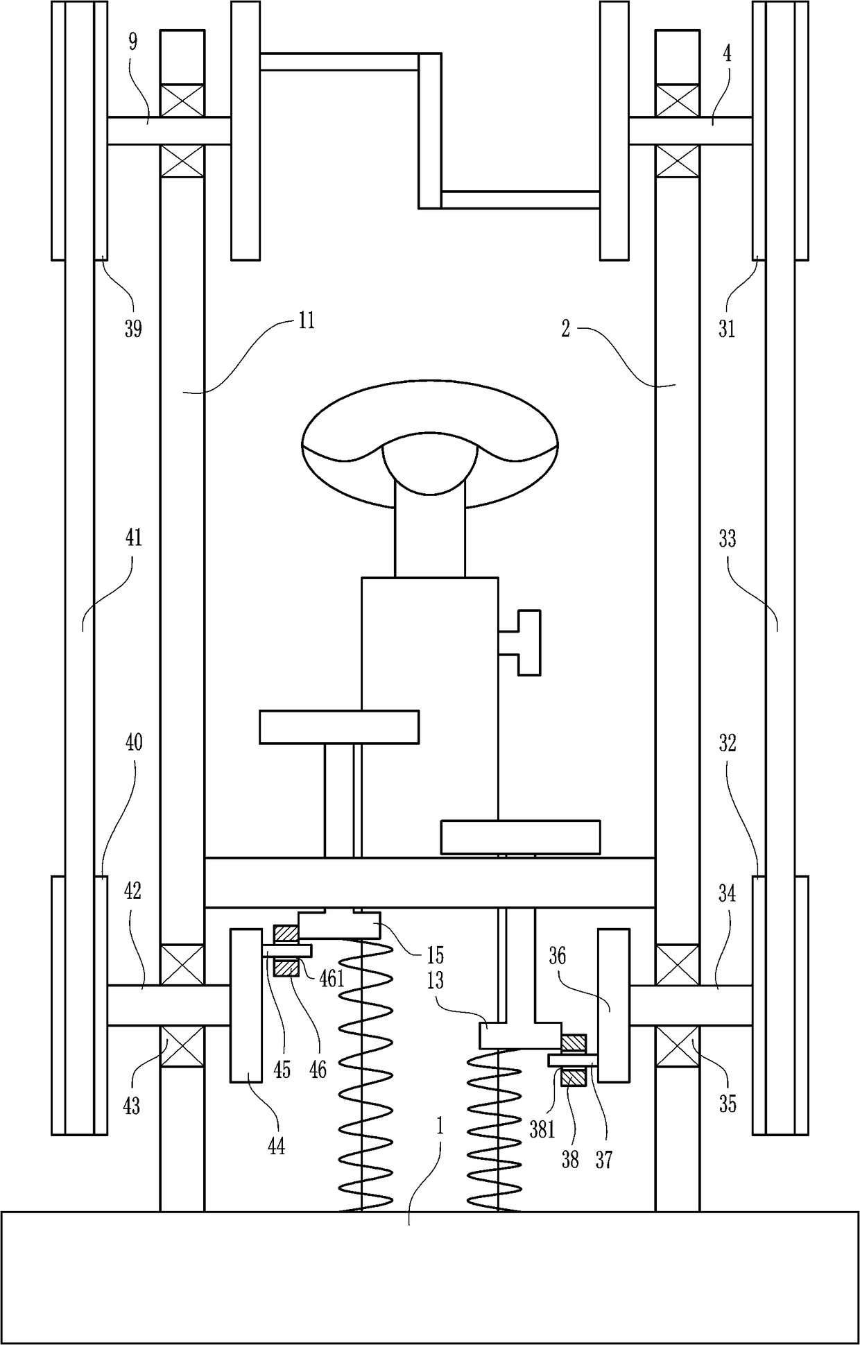 Four-limbs exercise device for sports