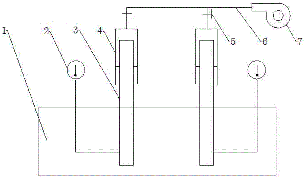 A synchronous online monitoring device for low-temperature corrosion process and state of flue gas cooler