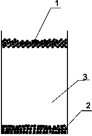 A kind of lead-acid battery electrolyte delamination alleviating agent