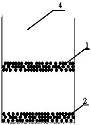 A kind of lead-acid battery electrolyte delamination alleviating agent