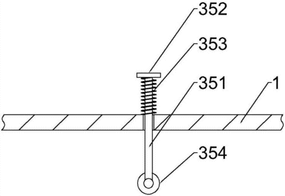 Board right-angle side polishing device for architectural decoration and finishing