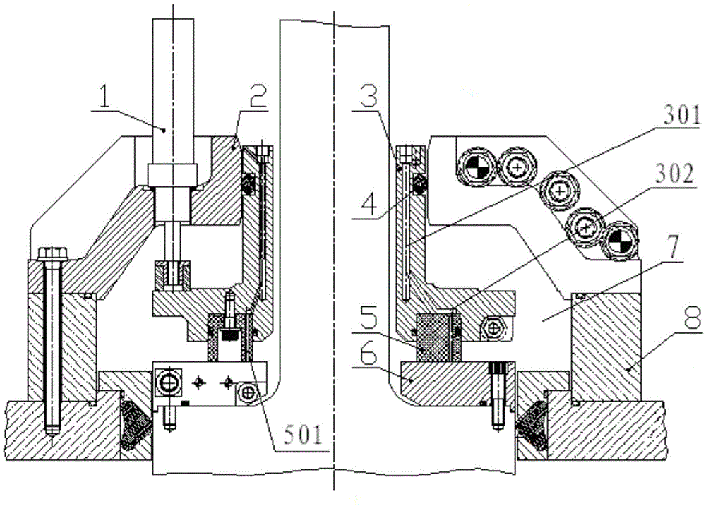 A rpt type water turbine main shaft sealing device